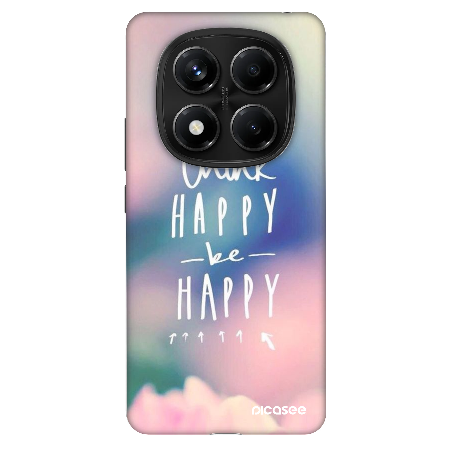 Picasee Fashion Case Xiaomi Redmi Note 14 Pro 4G - Think happy be happy