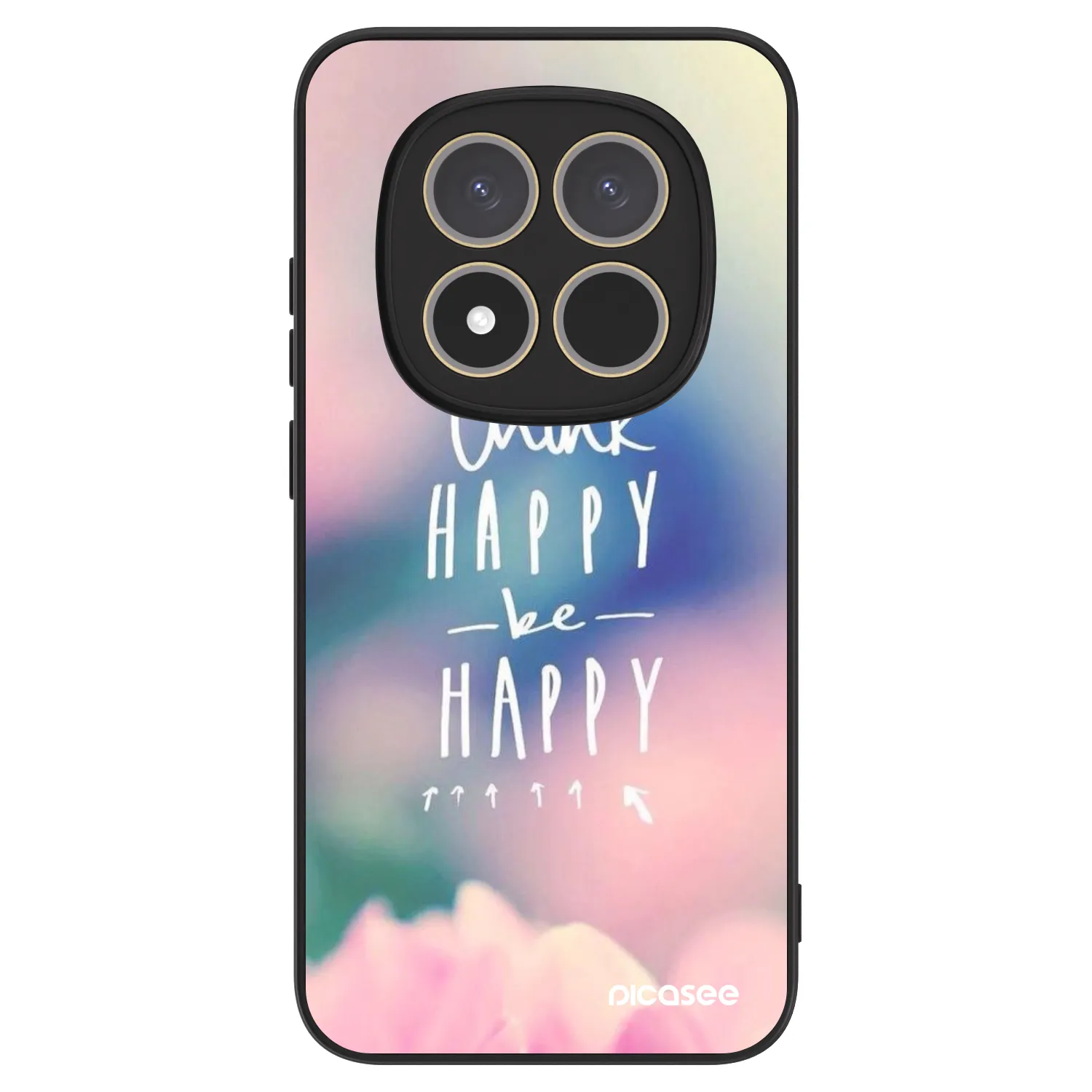 Picasee ULTIMATE CASE Xiaomi Redmi Note 15 Pro 4G - készülékre - Think happy be happy