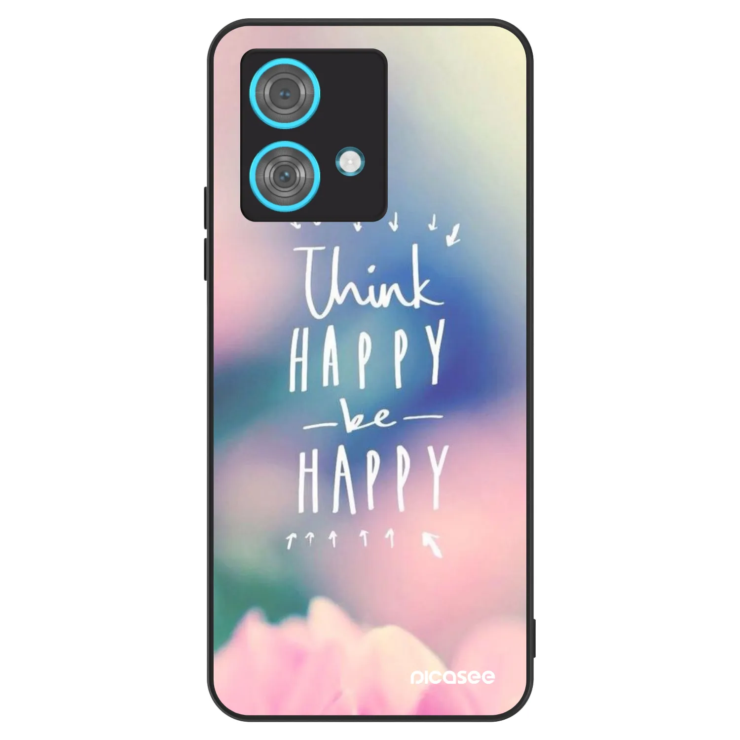 Picasee ULTIMATE CASE Motorola Edge 40 Neo - készülékre - Think happy be happy