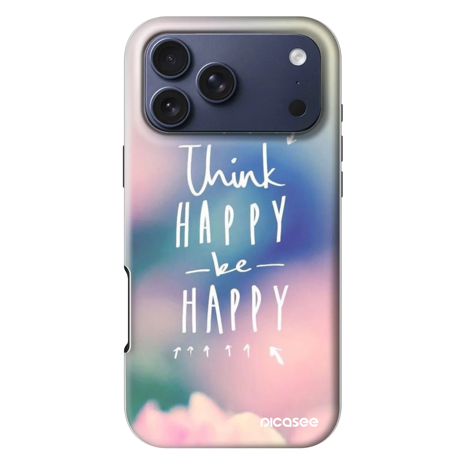 Picasee Fashion Case MagSafe Apple iPhone 18 Pro Max - Think happy be happy