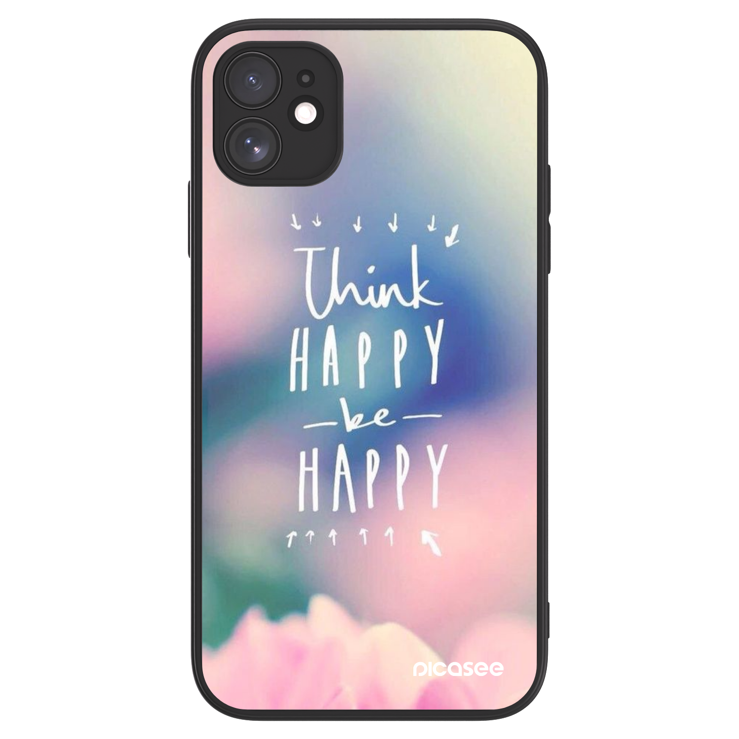 Picasee ULTIMATE CASE Apple iPhone 11 - készülékre - Think happy be happy