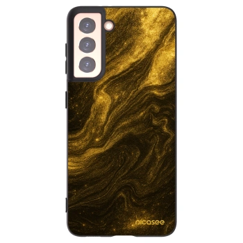 Picasee fekete szilikon tok az alábbi mobiltelefonokra Samsung Galaxy S21 5G G991B - Black