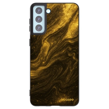 Picasee fekete szilikon tok az alábbi mobiltelefonokra Samsung Galaxy S21+ 5G G996F - Black