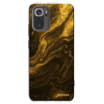 Picasee átlátszó szilikon tok az alábbi mobiltelefonokra Xiaomi Redmi Note 10 - Black