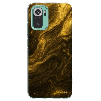 Picasee átlátszó szilikon tok az alábbi mobiltelefonokra Xiaomi Redmi Note 10 Pro - Black