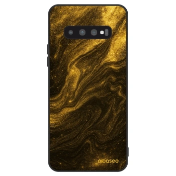 Szilikon tok erre a típusra Samsung Galaxy S10 G973 - Black