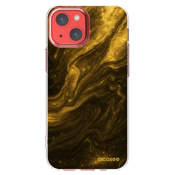 Picasee átlátszó szilikon tok az alábbi mobiltelefonokra Apple iPhone 13 mini - Black