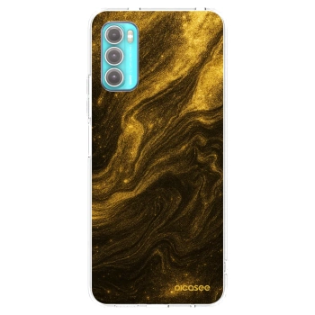 Picasee átlátszó szilikon tok az alábbi mobiltelefonokra Motorola Moto G60 - Black