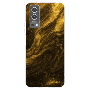 Picasee átlátszó szilikon tok az alábbi mobiltelefonokra Vivo Y72 5G - Black