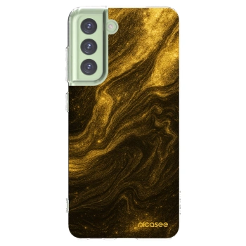 Picasee átlátszó szilikon tok az alábbi mobiltelefonokra Samsung Galaxy S21 FE 5G - Black
