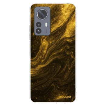 Picasee átlátszó szilikon tok az alábbi mobiltelefonokra Xiaomi 12 Pro - Black