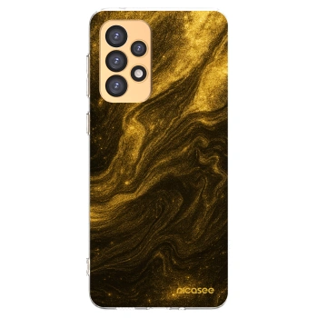 Picasee átlátszó szilikon tok az alábbi mobiltelefonokra Samsung Galaxy A33 5G A336 - Black