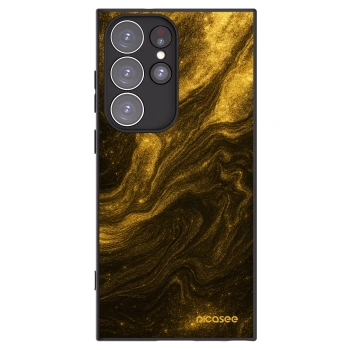 Picasee fekete szilikon tok az alábbi mobiltelefonokra Samsung Galaxy S23 Ultra 5G - Black
