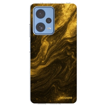 Picasee átlátszó szilikon tok az alábbi mobiltelefonokra Xiaomi Redmi Note 12 Pro 5G - Black