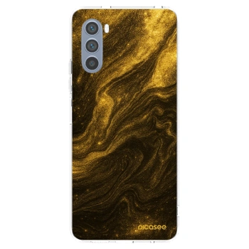 Picasee átlátszó szilikon tok az alábbi mobiltelefonokra Motorola Moto G62 - Black
