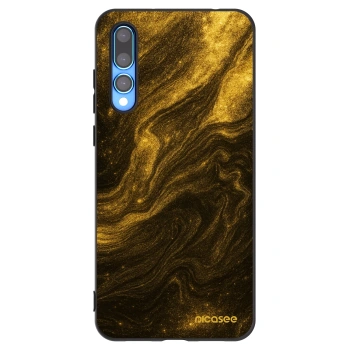 Picasee fekete szilikon tok az alábbi mobiltelefonokra Huawei P20 Pro - Black