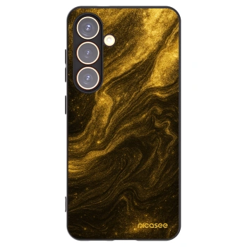 Picasee fekete szilikon tok az alábbi mobiltelefonokra Samsung Galaxy S24 S921B 5G - Black