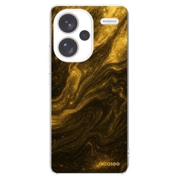 Picasee átlátszó szilikon tok az alábbi mobiltelefonokra Xiaomi Redmi Note 13 Pro+ 5G - Black
