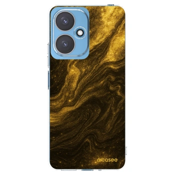 Picasee átlátszó szilikon tok az alábbi mobiltelefonokra Xiaomi Redmi 13C 5G - Black