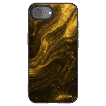 Picasee fekete szilikon tok az alábbi mobiltelefonokra Apple iPhone 16e - Black