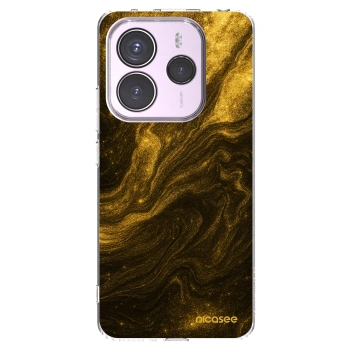 Picasee átlátszó szilikon tok az alábbi mobiltelefonokra Xiaomi Redmi Note 14 5G - Black