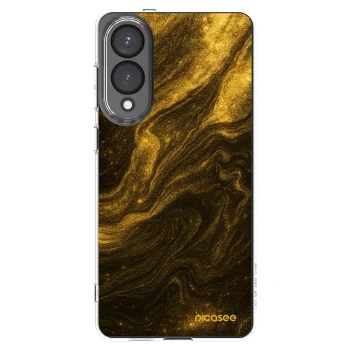 Picasee átlátszó szilikon tok az alábbi mobiltelefonokra Samsung Galaxy S25 Edge 5G - Black