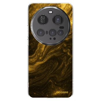 Picasee átlátszó szilikon tok az alábbi mobiltelefonokra Xiaomi 15 Ultra - Black