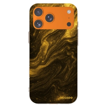 Picasee átlátszó szilikon tok az alábbi mobiltelefonokra Apple iPhone 17 Pro Max - Black