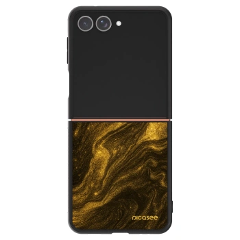 Szilikon tok erre a típusra Samsung Galaxy Z Flip7 5G - Black