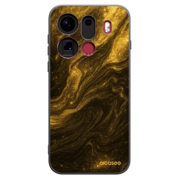 Picasee fekete szilikon tok az alábbi mobiltelefonokra OPPO Find X9 Pro - Black