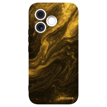 Picasee fekete szilikon tok az alábbi mobiltelefonokra Honor 600 Lite - Black
