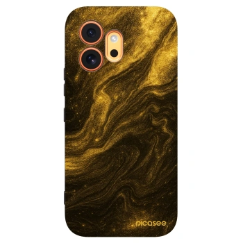 Picasee fekete szilikon tok az alábbi mobiltelefonokra Honor 600 - Black