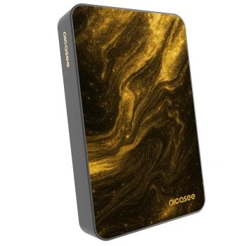 Picasee Powerbank MagSafe 10 000 mAh Szürke - Black