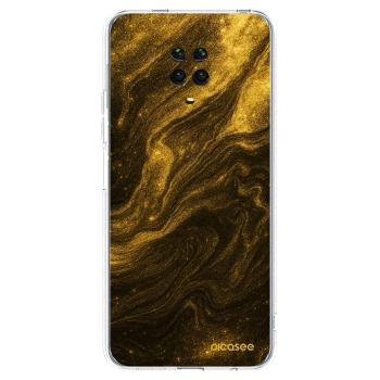 Picasee átlátszó szilikon tok az alábbi mobiltelefonokra Xiaomi Redmi Note 9S - Black