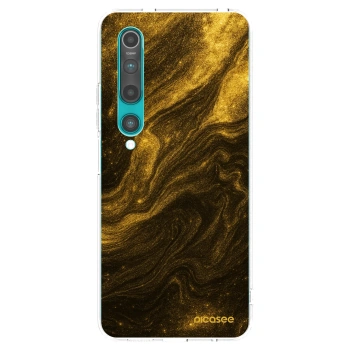 Picasee átlátszó szilikon tok az alábbi mobiltelefonokra Xiaomi Mi 10 - Black