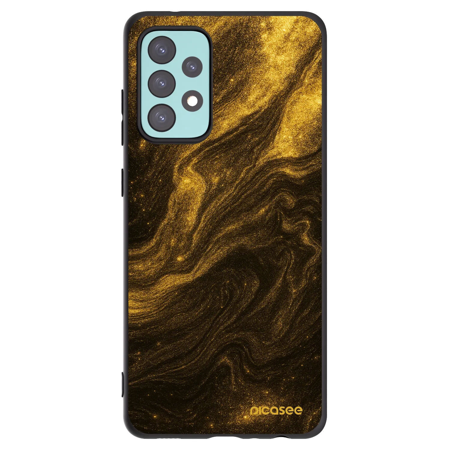 Picasee fekete szilikon tok az alábbi mobiltelefonokra Samsung Galaxy A72 A725F - Black