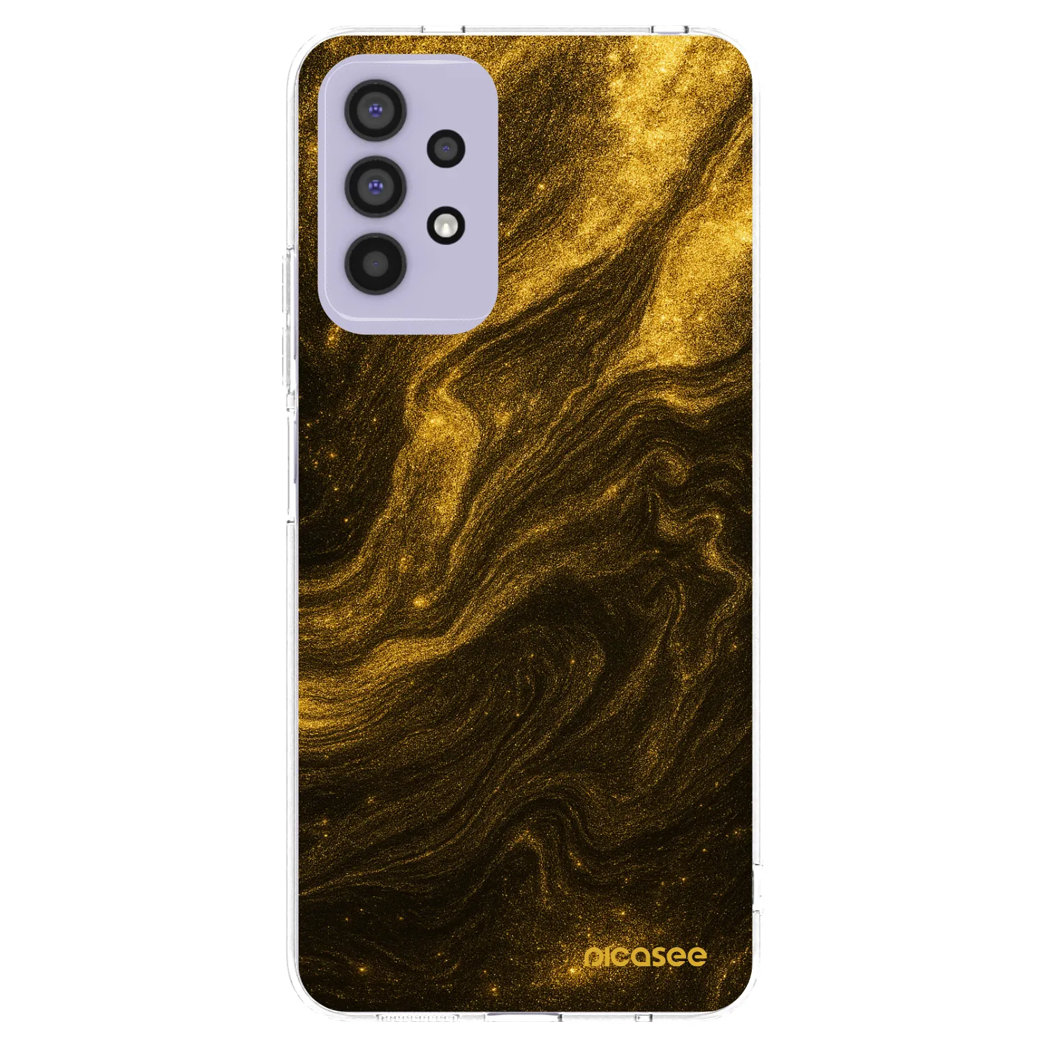 Picasee átlátszó szilikon tok az alábbi mobiltelefonokra Samsung Galaxy A32 4G SM-A325F - Black