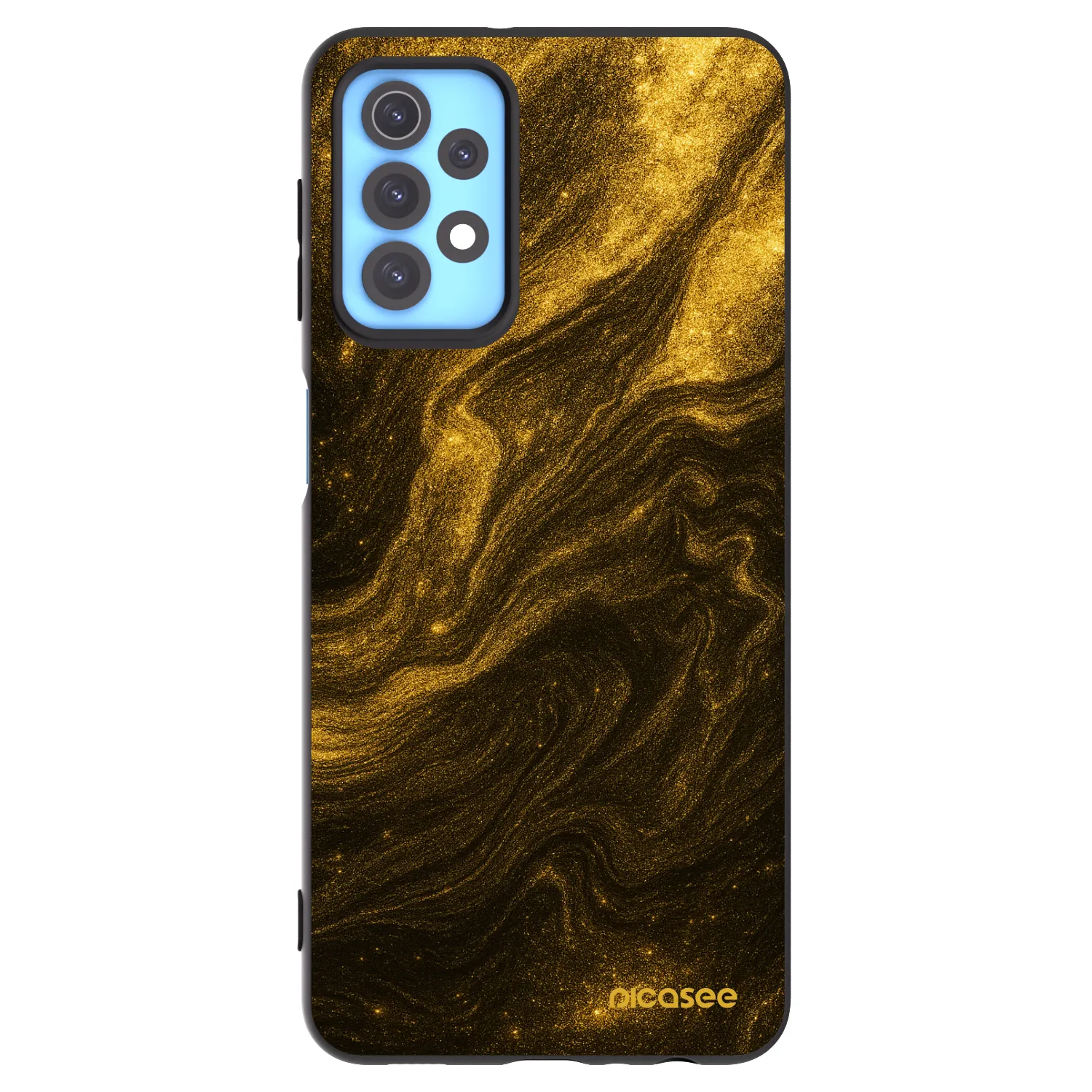 Picasee fekete szilikon tok az alábbi mobiltelefonokra Samsung Galaxy A32 4G SM-A325F - Black