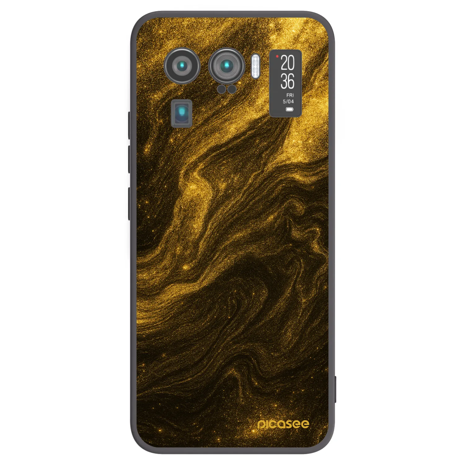 Picasee fekete szilikon tok az alábbi mobiltelefonokra Xiaomi Mi 11 Ultra - Black