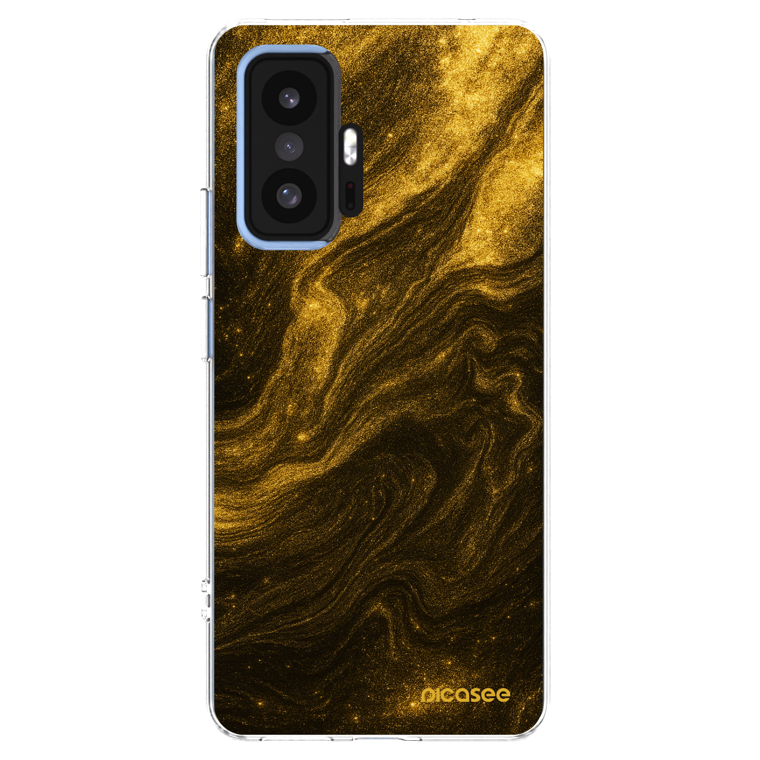 Picasee átlátszó szilikon tok az alábbi mobiltelefonokra Xiaomi 11T - Black
