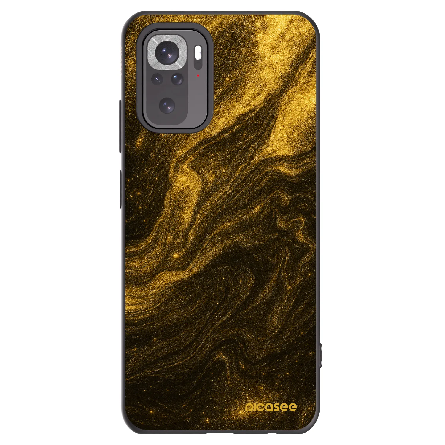 Picasee fekete szilikon tok az alábbi mobiltelefonokra Xiaomi Redmi Note 11S 4G - Black