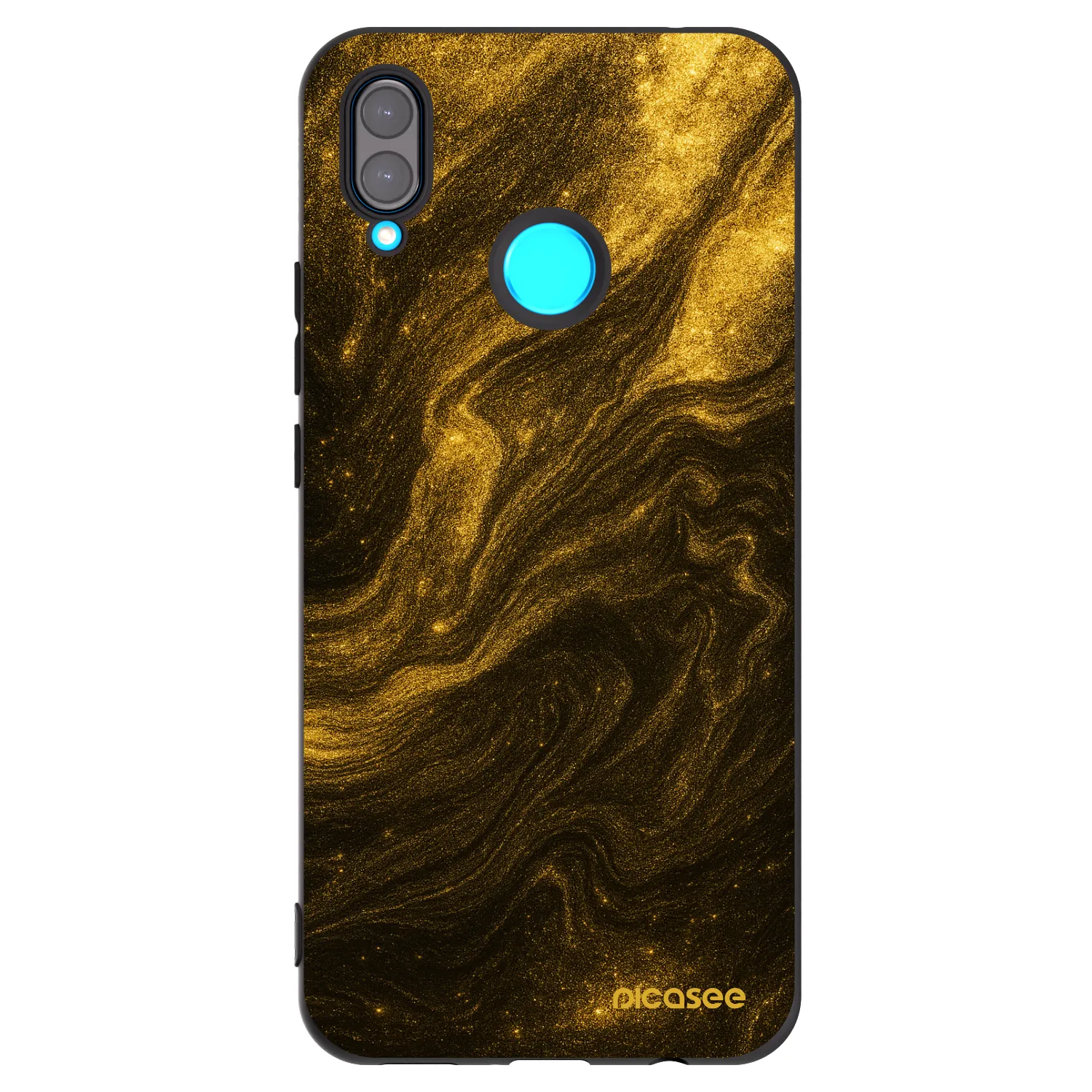 Picasee fekete szilikon tok az alábbi mobiltelefonokra Huawei Nova 3i - Black