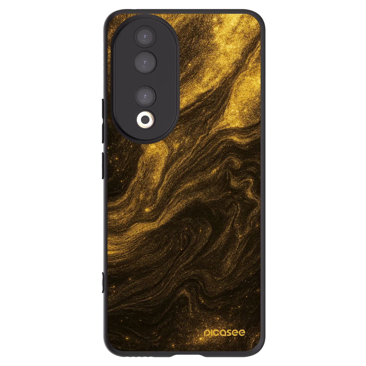 Picasee fekete szilikon tok az alábbi mobiltelefonokra Honor 90 5G - Black