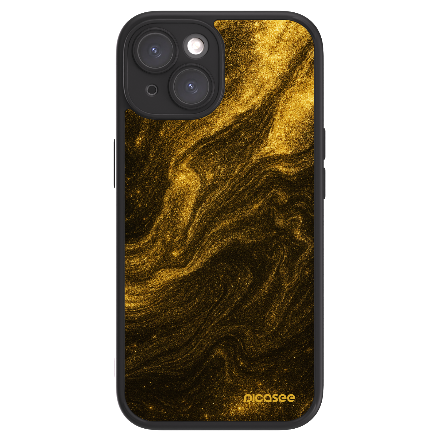 Picasee ULTIMATE CASE Apple iPhone 15 - készülékre - Black