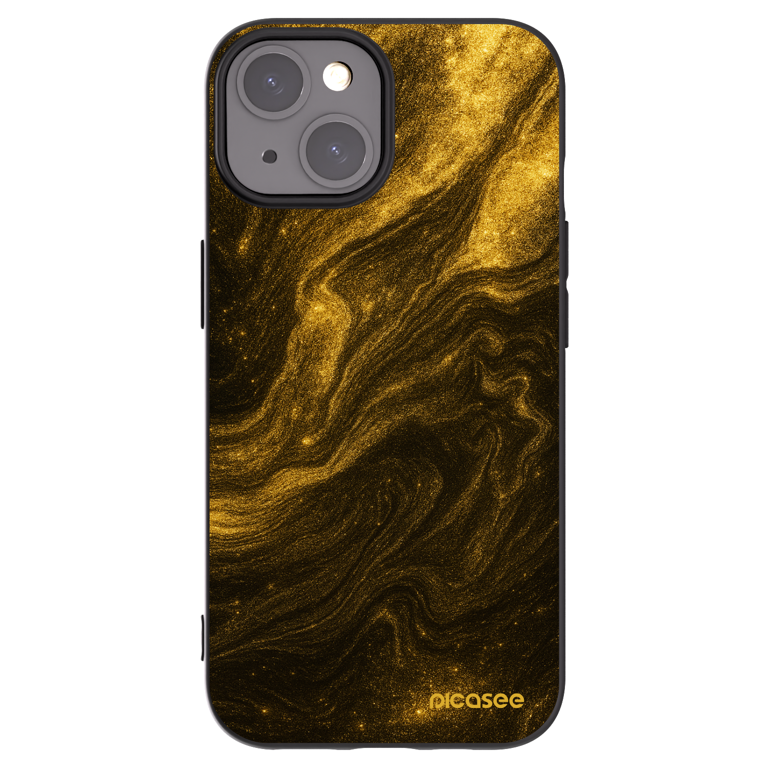 Picasee fekete szilikon tok az alábbi mobiltelefonokra Apple iPhone 15 - Black