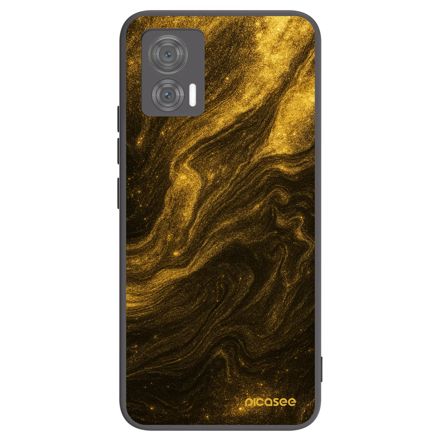 Picasee fekete szilikon tok az alábbi mobiltelefonokra Motorola Edge 30 Neo - Black