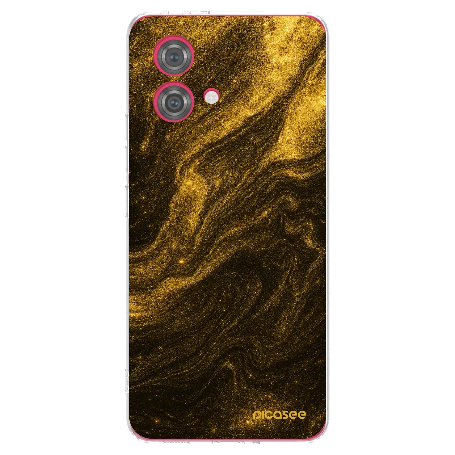 Picasee átlátszó szilikon tok az alábbi mobiltelefonokra Motorola Moto G84 5G - Black