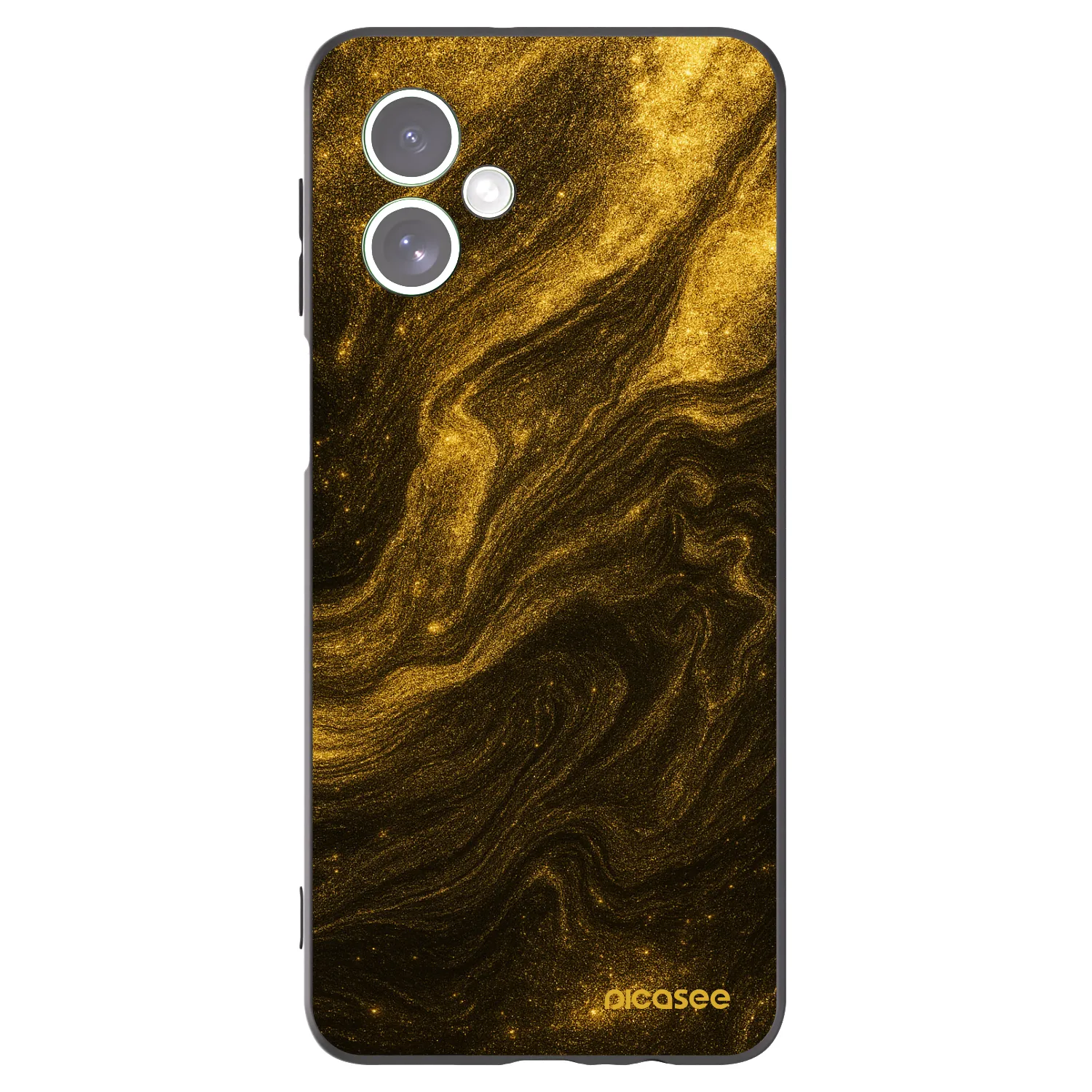 Picasee fekete szilikon tok az alábbi mobiltelefonokra Motorola Moto G54 5G - Black