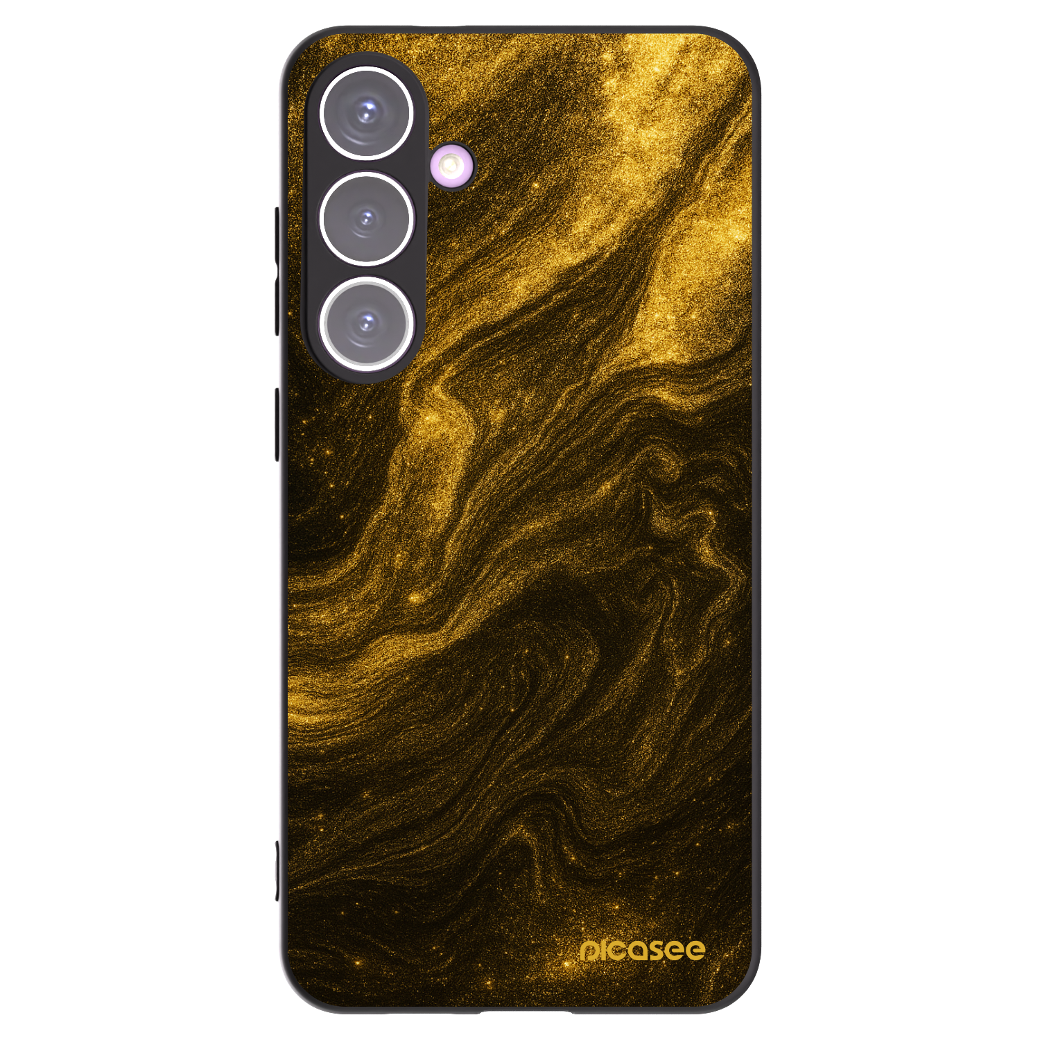 Picasee fekete szilikon tok az alábbi mobiltelefonokra Samsung Galaxy S24+ S926B 5G - Black