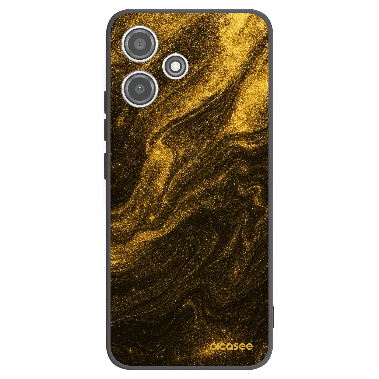 Picasee fekete szilikon tok az alábbi mobiltelefonokra Xiaomi Redmi 12 5G - Black